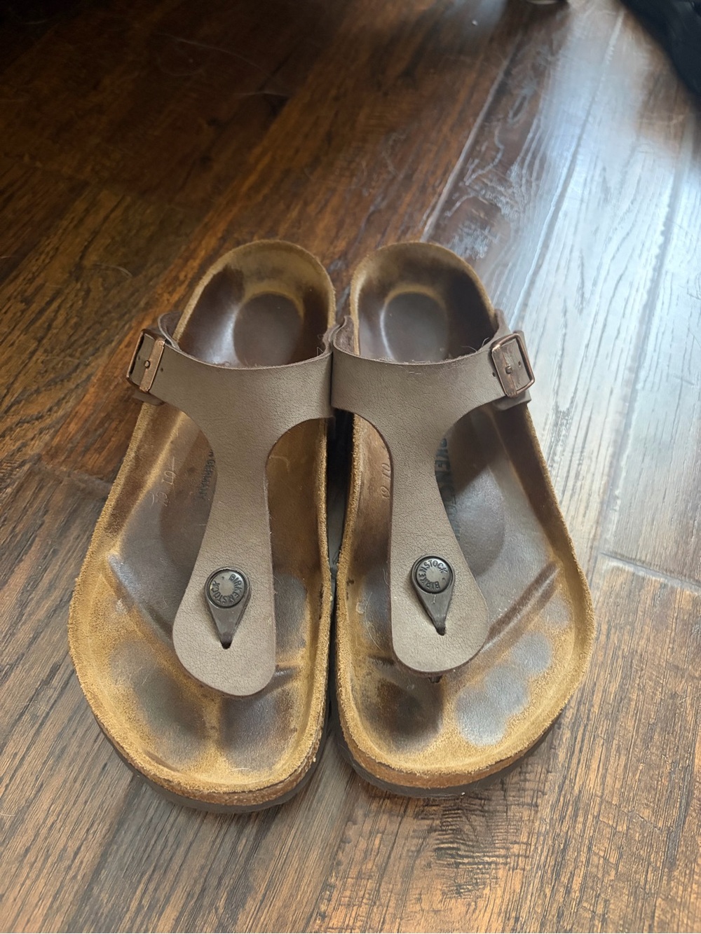 Birkenstock leather thong Sandals